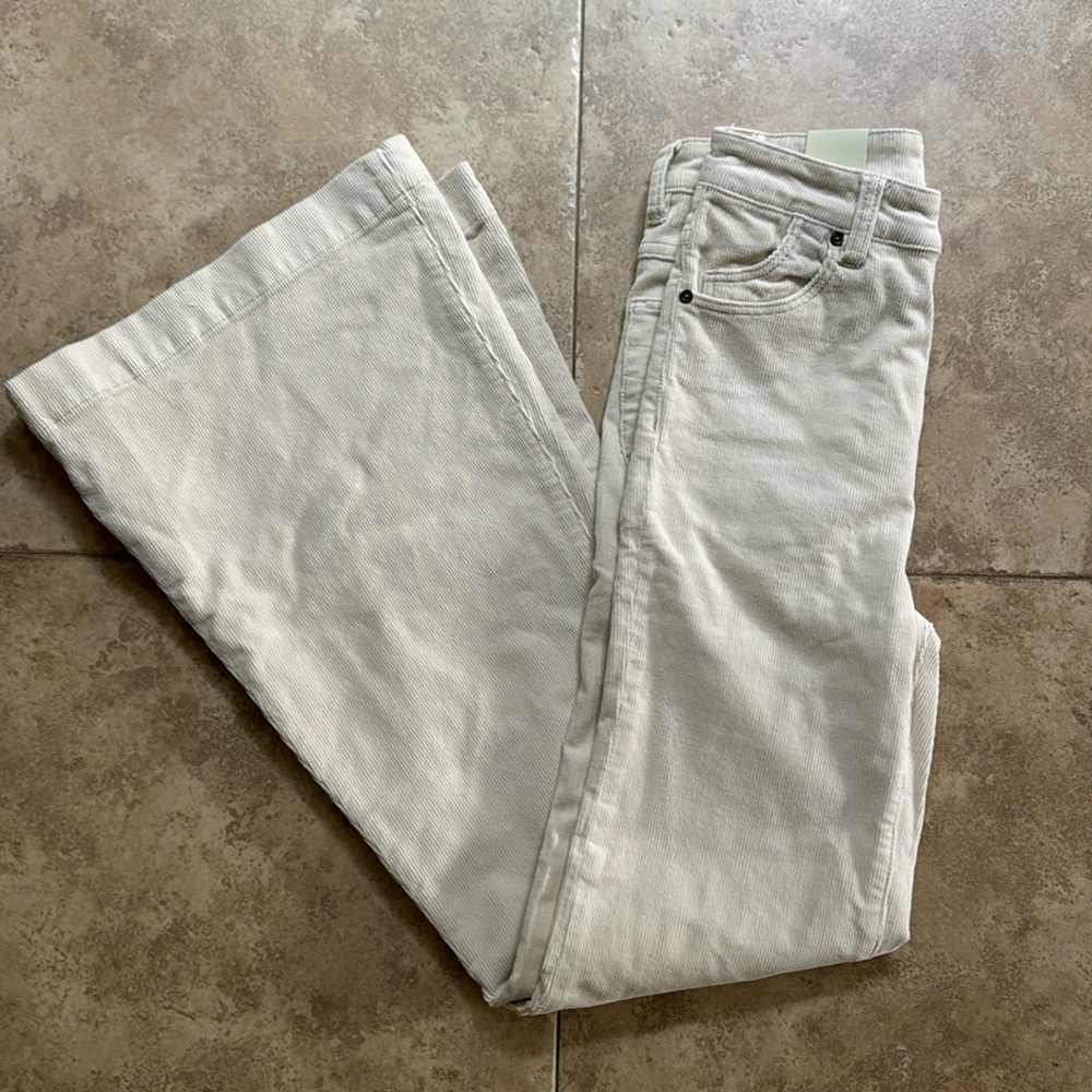 ROLLA'S Cream Boot Cut Pants - Picture 2 of 8
